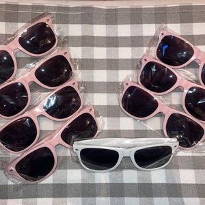 Bride Tribe Bridesmaid Bridal Shower Bachelorette Wedding Sunglasses Set of 8